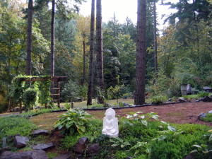 Buddha in the Hermitage Garden