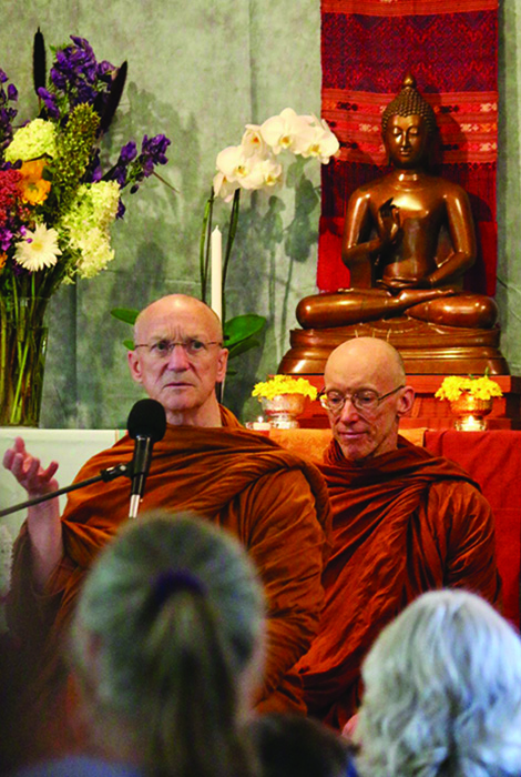 Monks at the Pacific Hermitage